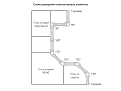 Соединительный элемент для цоколя ПВХ 180 гр. graphite