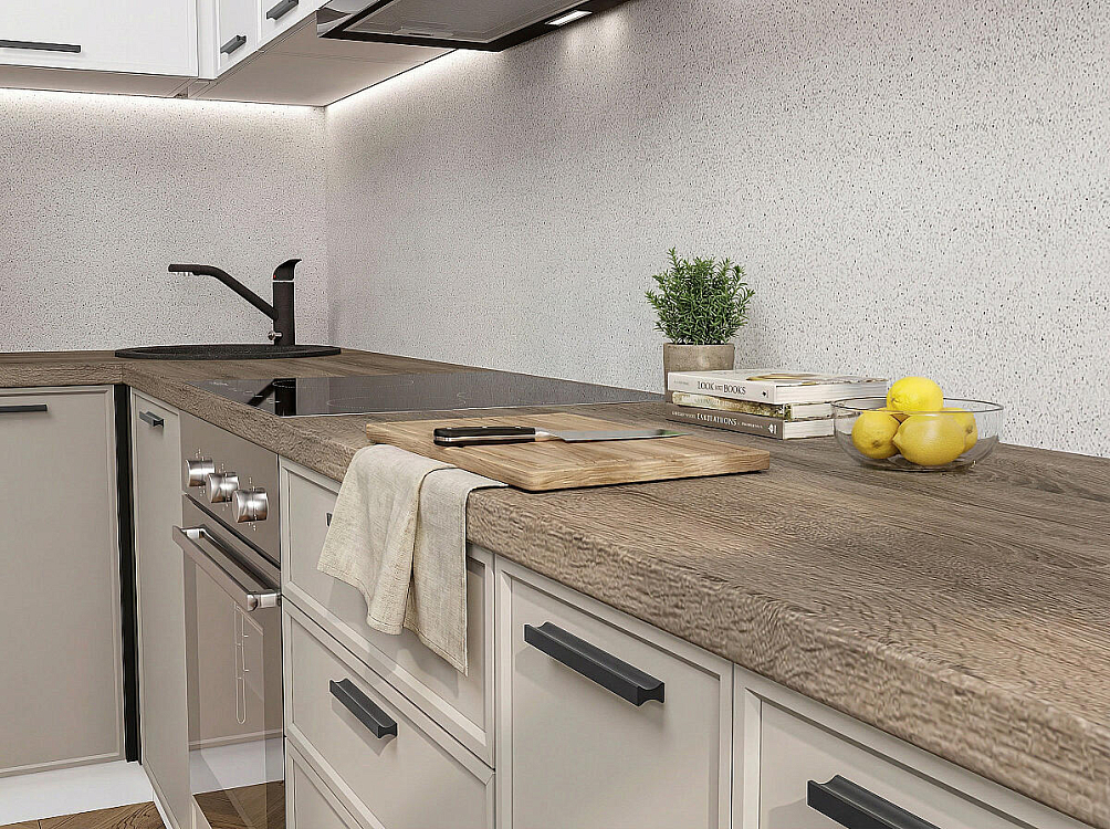 Фрейм-01 Дуб Вотан/cream silk