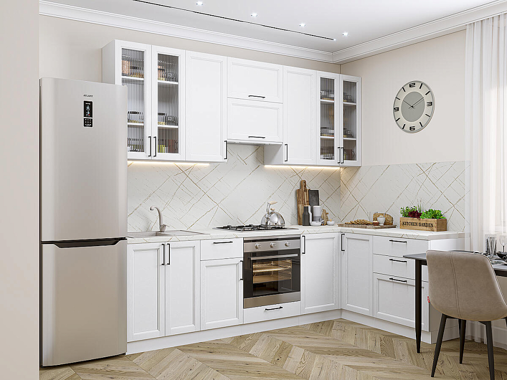 Сканди-04 Белый/white silkwood